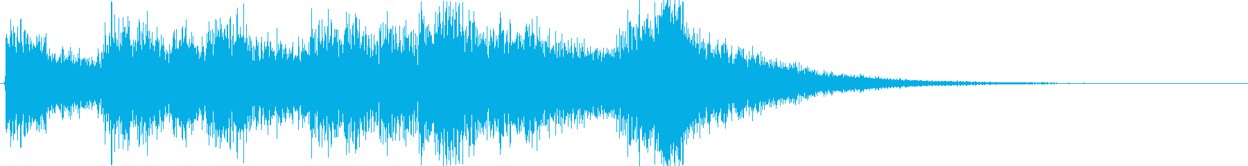 レベルアップやミッションクリアジングル の未再生の波形