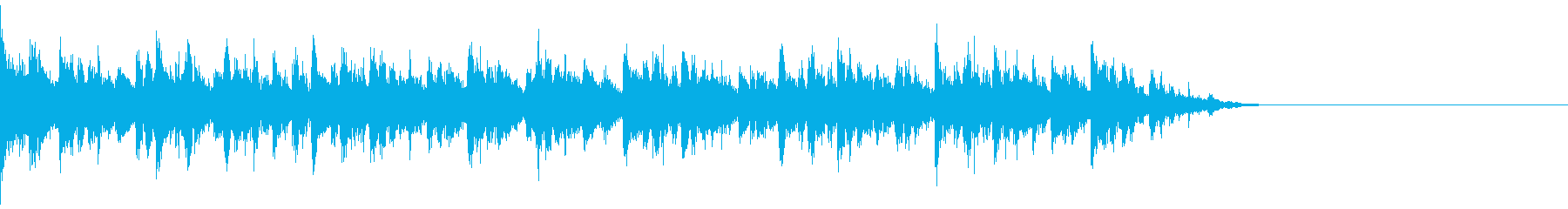 guitarのカッティングが独特の未再生の波形